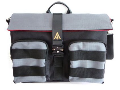 TAŠKA NA RAMENO|ASSASSIN'S CREED  WASHED LOOK|40 x 29 x 12 cm