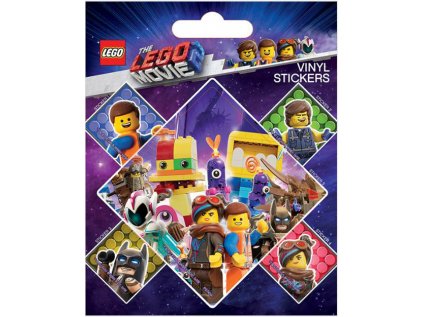 SAMOLEPKY|SET 5 KUSŮ|LEGO MOVIE  LET'S STICK TOGETHER (10 x 12,5 cm)