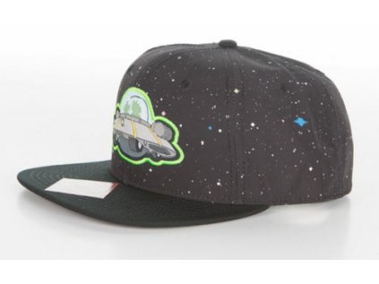 ČEPICE KŠILTOVKA|SNAPBACK  RICK & MORTY|SPACESHIP