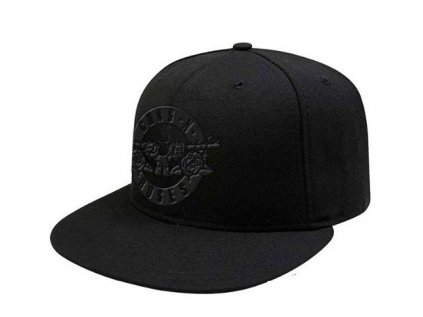 ČEPICE KŠILTOVKA|SNAPBACK  GUNS N'ROSES|CIRCLE LOGO|ČERNÁ