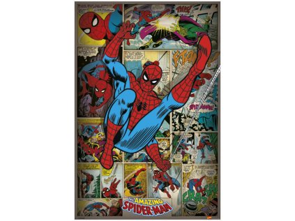 PLAKÁT 61 x 91,5 cm|MARVEL  SPIDERMAN|RETRO