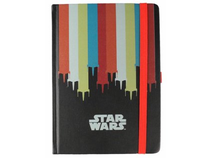 BLOK|ZÁPISNÍK A5|PREMIUM  STAR WARS|NOSTALGIA