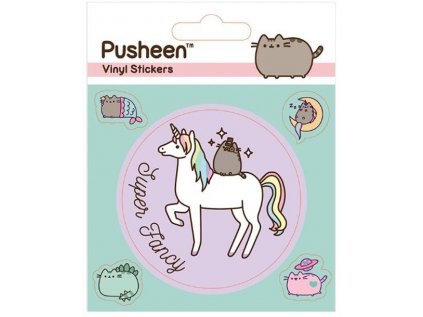 SAMOLEPKY|SET 5 KUSŮ  PUSHEEN|MYTHICAL|VINYL