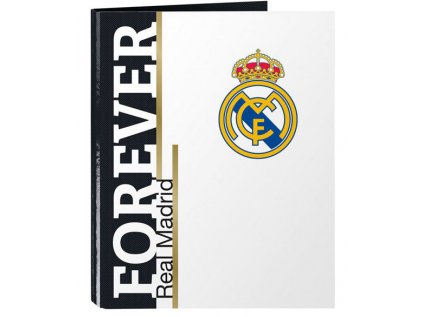 KROUŽKOVÝ POŘADAČ A4|REAL MADRID FC  GOLD|067 11954|26,5 x 33 x 4 cm