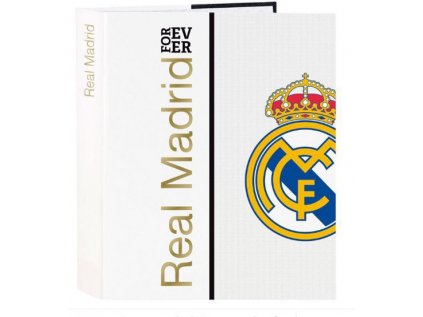 KROUŽKOVÝ POŘADAČ A4|REAL MADRID FC  GOLD|657 11954|27 x 33 x 6 cm