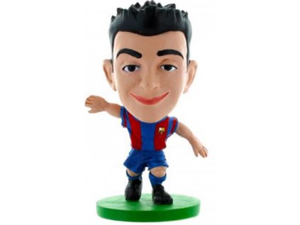 FIGURKA SBĚRATELSKÁ|BARCELONA FC  FOTBALOVÝ HRÁČ|XAVI|5,8 cm