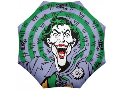 DEŠTNÍK SKLÁDACÍ|DC COMICS|BATMAN  THE JOKER HAHAHA|PRŮMĚR 96 cm