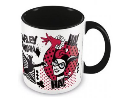 HRNEK KERAMICKÝ|HARLEY QUINN  315 ml|I AM CRAZY FOR YOU