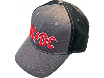 ČEPICE BASEBALLOVÁ|KŠILTOVKA  AC/DC|T2 RED LOGO|ČERNÁ