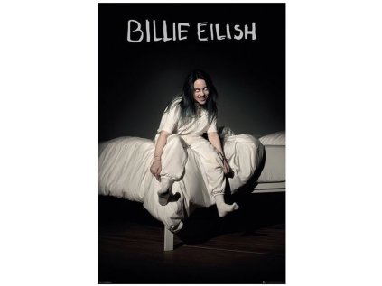 PLAKÁT 61 x 91,5 cm|BILLIE EILISH  BED