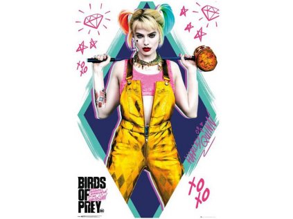 PLAKÁT 61 x 91,5 cm  DC COMICS|BIRDS OF PREY|HARLEY