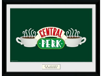 PLAKÁT V RÁMU 30 x 40 cm|FRIENDS  CENTRAL PERK