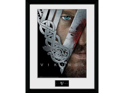 PLAKÁT V RÁMU 30 x 40 cm  VIKINGS|KEYART