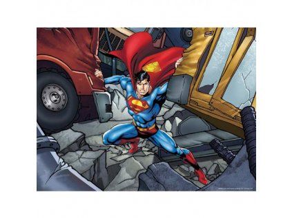 PUZZLE 3D OBRAZ|DC COMICS  500 KUSŮ|SUPERMAN