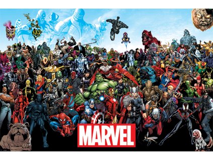 PLAKÁT 61 x 91,5 cm|MARVEL COMICS  UNIVERSE