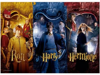 PUZZLE|HARRY POTTER  HARRY & RON & HERMIONE|1000 KUSŮ