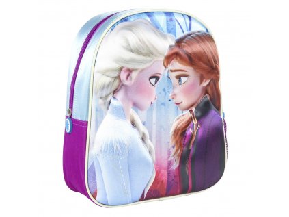 BATOH DĚTSKÝ|FROZEN  26 x 31 x 10 cm|3D|ANNA & ELSA