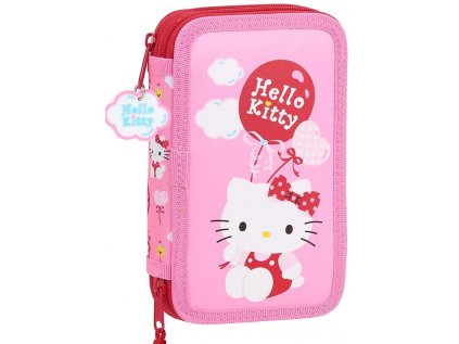 POUZDRO ŠKOLNÍ|HELLO KITTY  DVOUDÍLNÉ|854 12016|28 POLOŽEK