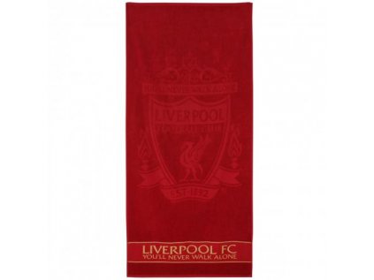 RUČNÍK OSUŠKA|LIVERPOOL FC  ZNAK JACQUARD|70 x 150 cm