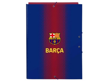 SLOŽKA A4 3 KLOPY|BARCELONA FC  VZOR 068 12029|26 x 33 x 2 cm