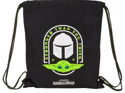 PYTLÍK GYM BAG|THE MANDALORIAN  VZOR 196 12075|35 x 40 cm