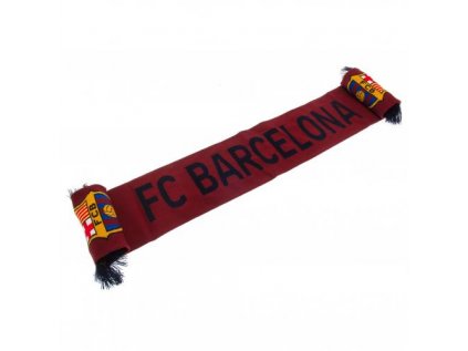 ŠÁLA PLETENÁ|BARCELONA FC  VZOR BG|132 x 19 cm