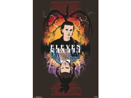 PLAKÁT 61 x 91,5 cm  STRANGER THINGS|ELEVEN