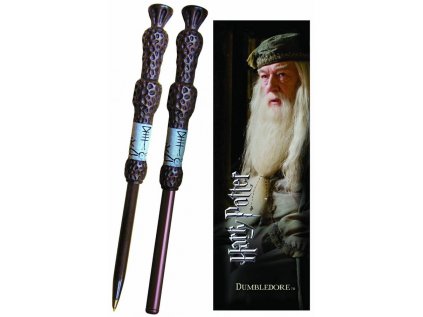 PROPISKA PLASTOVÁ+|HARRY POTTER  DUMBLEDORE WAND|SE ZÁLOŽKOU