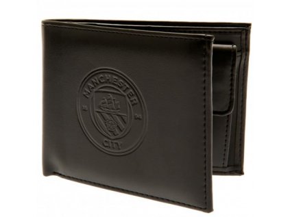PENĚŽENKA OTEVÍRACÍ|MANCHESTER CITY  DEBOSSED CREST|11 x 9 cm