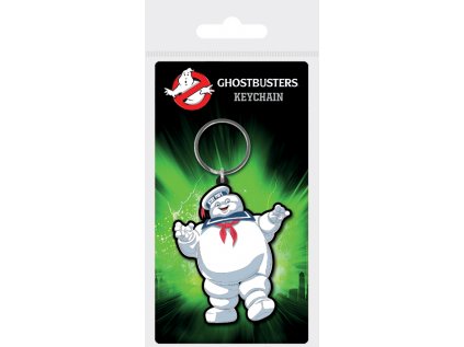 PŘÍVĚSEK NA KLÍČE|GHOSTBUSTERS  STAY PUFT|4,5 x 6 cm