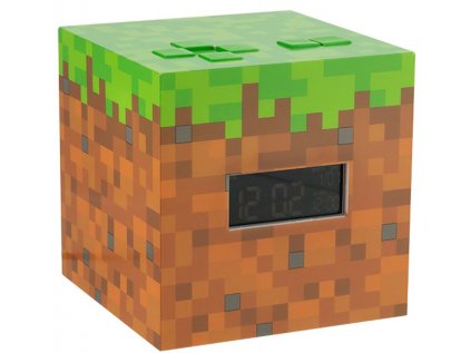 BUDÍK DIGITÁLNÍ STOLNÍ|MINECRAFT  CUBE|11 x 11 x 11 cm