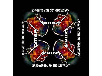 ŠÁTEK|METALLICA  HARDWIRED TO SELF|55 x 55 cm