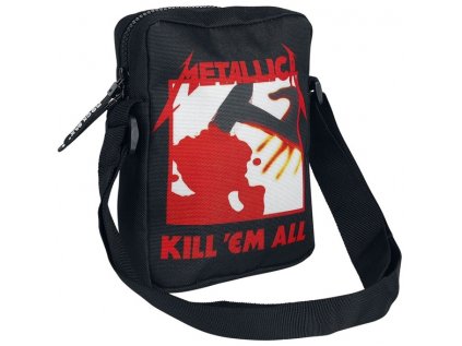 TAŠKA NA RAMENO MALÁ|METALLICA  KILL EM ALL|16 x 20 x 5 cm