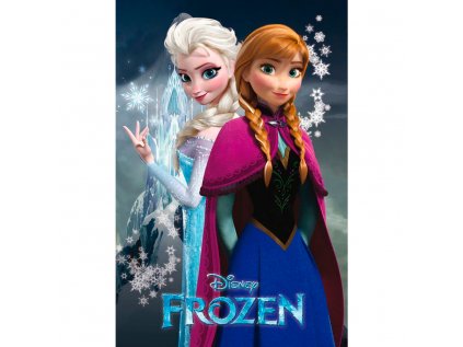 PLAKÁT 61 x 91,5 cm|DISNEY  FROZEN|ANNA & ELSA