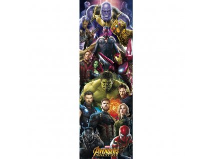 PLAKÁT 53 x 158 cm|MARVEL|AVENGERS  INFINITY WAR