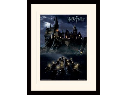 PLAKÁT V RÁMU 30 x 40 cm  HARRY POTTER|HOGWARTS SCHOOL