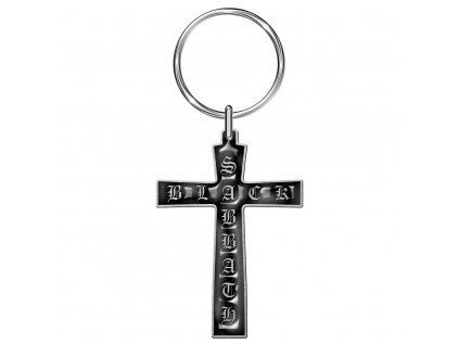 PŘÍVĚSEK NA KLÍČE|BLACK SABBATH  CROSS