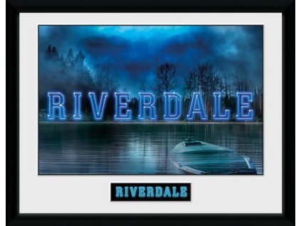 PLAKÁT V RÁMU 30 x 40 cm  RIVERDALE|LOGO