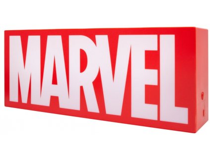 LAMPA DEKORATIVNÍ|MARVEL  LOGO|USB|30 x 12 x 5 cm