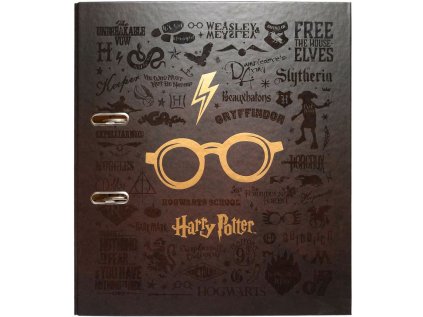 KROUŽKOVÝ POŘADAČ|HARRY POTTER  GLASSES|28 x 32 x 7 cm