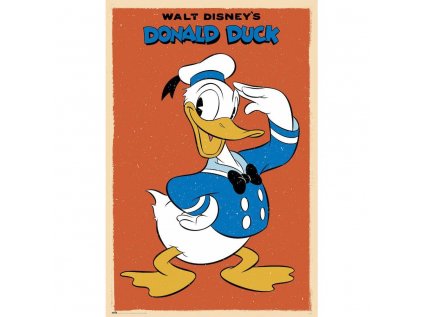 PLAKÁT 61 x 91,5 cm|DISNEY  DONALD DUCK