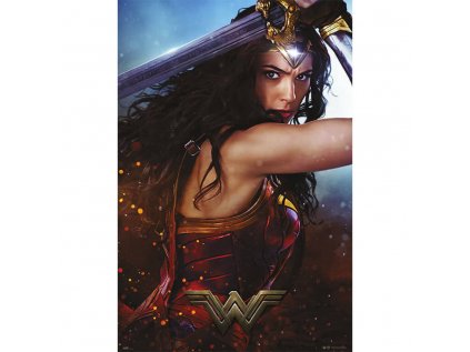 PLAKÁT 61 x 91,5 cm|DC COMICS  WONDER WOMAN|SWORD DCORG