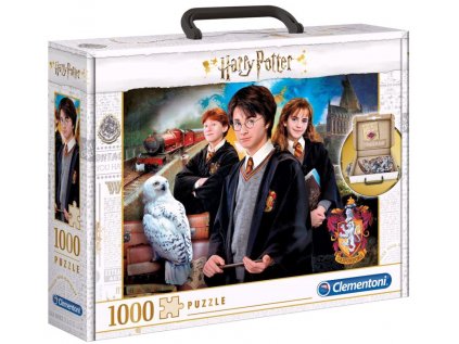 PUZZLE 1000 KUSŮ|HARRY POTTER  BRIEFCASE|69 x 50 cm