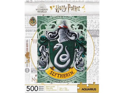 PUZZLE 500 KUSŮ|HARRY POTTER  SLYTHERIN|35 x 48 cm