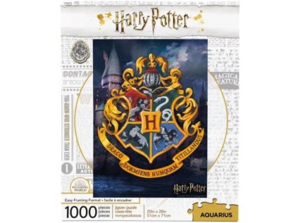 PUZZLE 1000 KUSŮ|HARRY POTTER  HOGWARTS CREST|71 x 51 cm