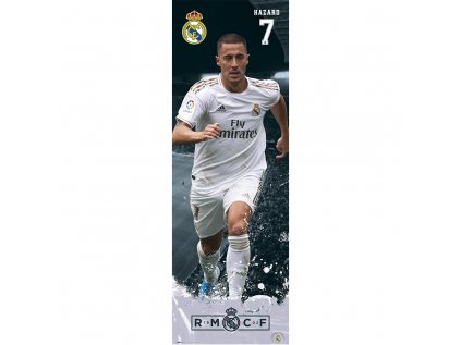 PLAKÁT 53 x 158 cm|REAL MADRID FC  HAZARD|2019/2020