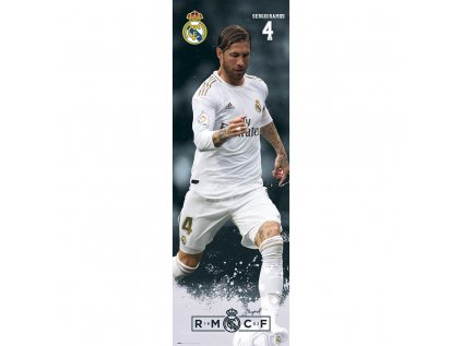 PLAKÁT 53 x 158 cm|REAL MADRID FC  SERGEI RAMOS|2019/2020