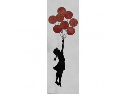 PLAKÁT 53 x 158 cm|BRANDALISED  GIRL FLOATING ORIGINAL
