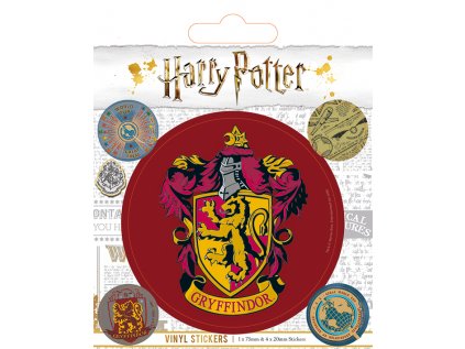 SAMOLEPKY|SET 5 KUSŮ  HARRY POTTER|GRYFFINDOR