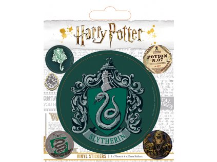 SAMOLEPKY|SET 5 KUSŮ|HARRY POTTER  SLYTHERIN